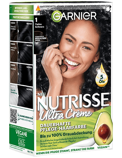 Nutrisse Creme 1 Tiefes Schwarz - Produktabbildung
